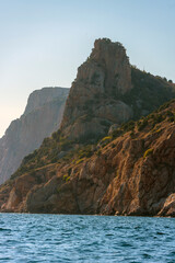 rocks and sea near Balaklava