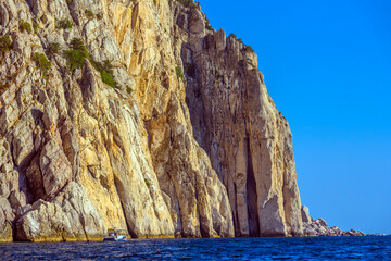rocks and sea near Balaklava