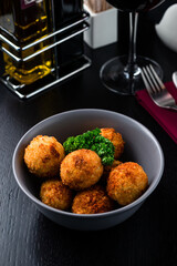 Pampoenkoekies from South Africa spicy pumpkin balls in breadcrumbs