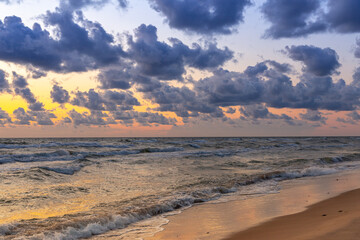 Beautiful colorful clouds 