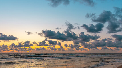 Beautiful colorful clouds 