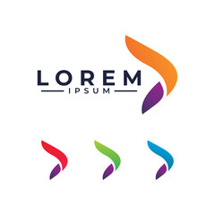 logistic logo icon forward vector