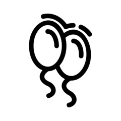 balloon icon or logo isolated sign symbol vector illustration - high quality black style vector icons
