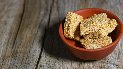 This Rajgira chiki is treditional indian chikki