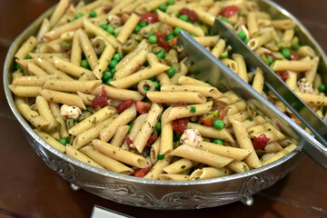 delicious and healthy herbed pasta salad