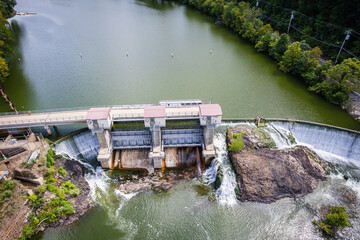 Aerial Landscape of Pompton Lakes New Jersey 