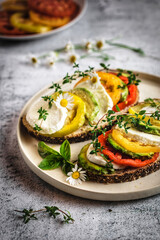 Breakfast toast 