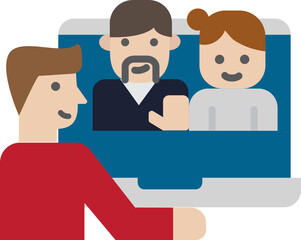 Fototapeta premium Family icon. Business Motivation