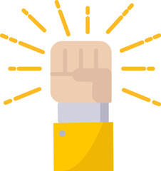 Power icon. Business motivation concept icon style