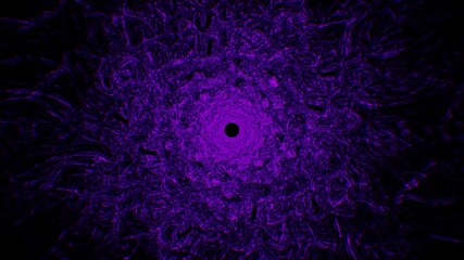Gloomy and Scary Purple Energy Background