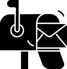 Inbox icon. Communication and multimedia concept icon style