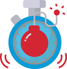 Deadline icon. Business concept icon style