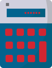 Accounting calculator icon. Business concept icon style