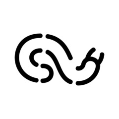 Obraz premium caterpillar icon or logo isolated sign symbol vector illustration - high quality black style vector icons 