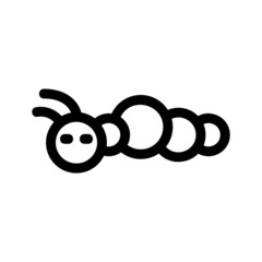 caterpillar icon or logo isolated sign symbol vector illustration - high quality black style vector icons
