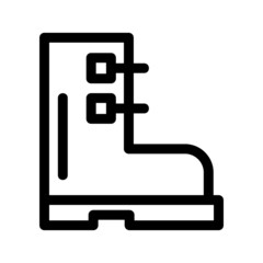 gumboots icon or logo isolated sign symbol vector illustration - high quality black style vector icons
