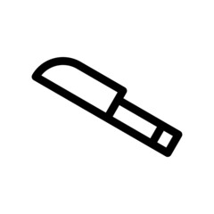 hunting knife icon or logo isolated sign symbol vector illustration - high quality black style vector icons
