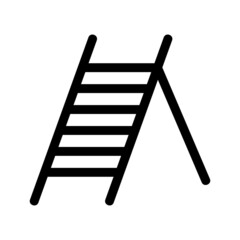 ladder icon or logo isolated sign symbol vector illustration - high quality black style vector icons
