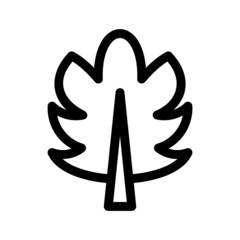 leaf icon or logo isolated sign symbol vector illustration - high quality black style vector icons
