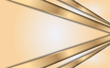 Luxury gradient yellow with line gold