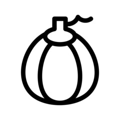 pumpkin icon or logo isolated sign symbol vector illustration - high quality black style vector icons
