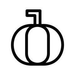 Obraz premium pumpkin icon or logo isolated sign symbol vector illustration - high quality black style vector icons 