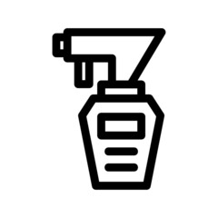 Obraz premium spray bottle icon or logo isolated sign symbol vector illustration - high quality black style vector icons 