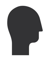 face silhouette illustration