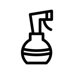 spray bottle icon or logo isolated sign symbol vector illustration - high quality black style vector icons

