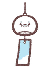 アザラシの風鈴 © kino