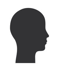 face silhouette design