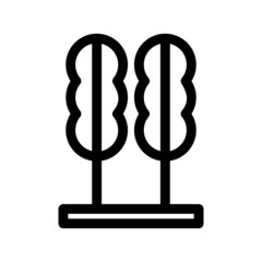 tree icon or logo isolated sign symbol vector illustration - high quality black style vector icons
