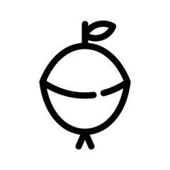 turnip icon or logo isolated sign symbol vector illustration - high quality black style vector icons
