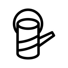 watering can icon or logo isolated sign symbol vector illustration - high quality black style vector icons
