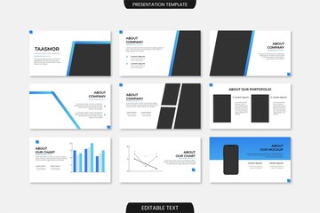 Modern business presentation template powerpoint