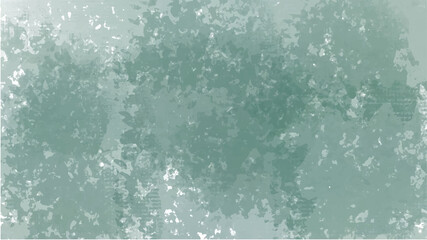 Green watercolor background for your design, watercolor background concept, vector.