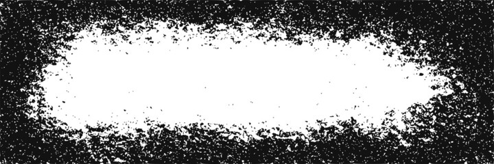 Grunge frame, rough vector background, banner