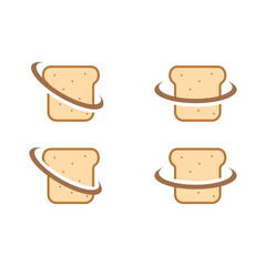 Illustration Vector Graphic of Bread Logo. Perfect to use for Technology Company