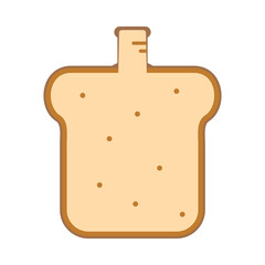 Illustration Vector Graphic of Bread Logo. Perfect to use for Technology Company