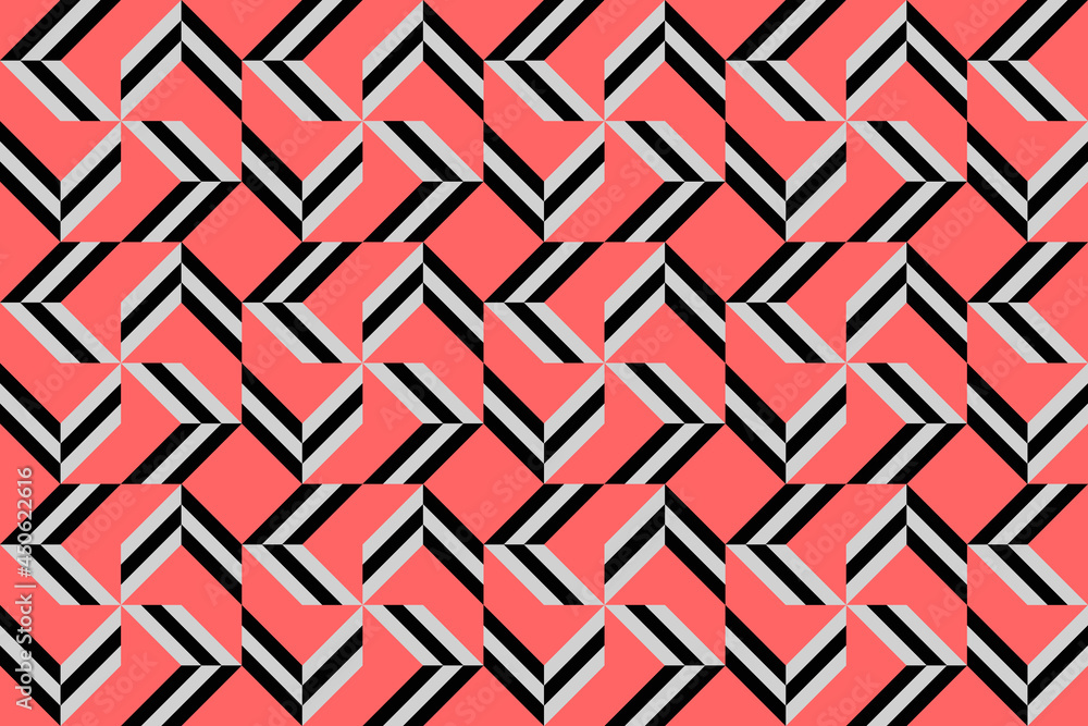 Poster abstract vector pattern design elements