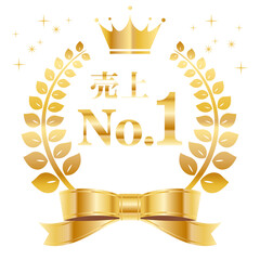 ランキング 月桂樹 月桂冠 金色 ゴールド リボン 売上No.1