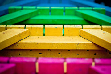 Wooden colored Plank