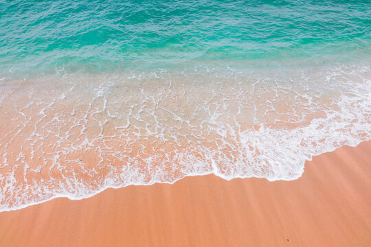 Blue beach in Maui Hawaii