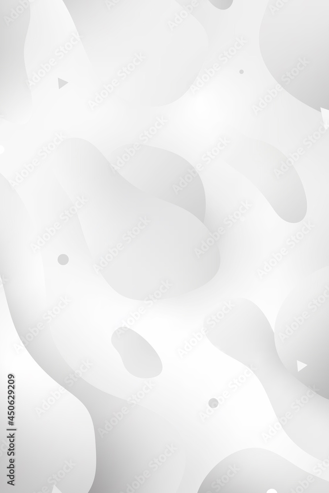 Poster abstract seamless patterned gray background vector