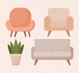 pretty furniture icons