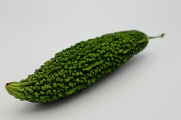 日本の畑で収穫したゴーヤ