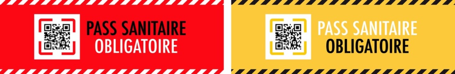 Pass sanitaire obligatoire	