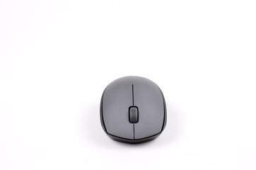 Wireless mouse isolated on white background