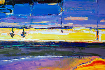 painted abstract background