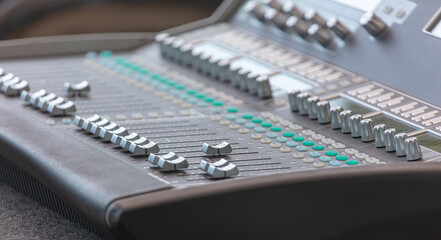 Mixing console for big concerts.